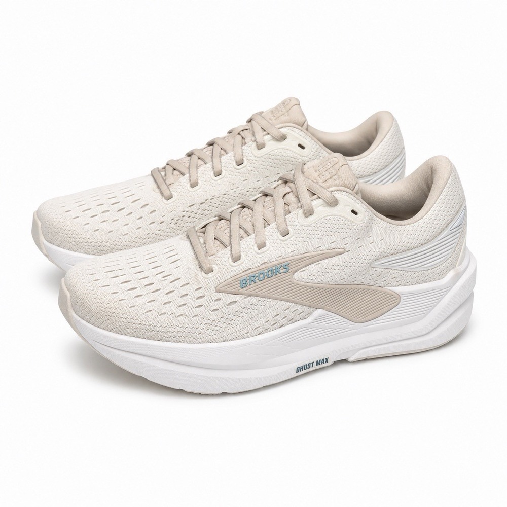 Brooks Ghost Max 3 Coconut Chateau Grey 1204571B181 Women's Size 10